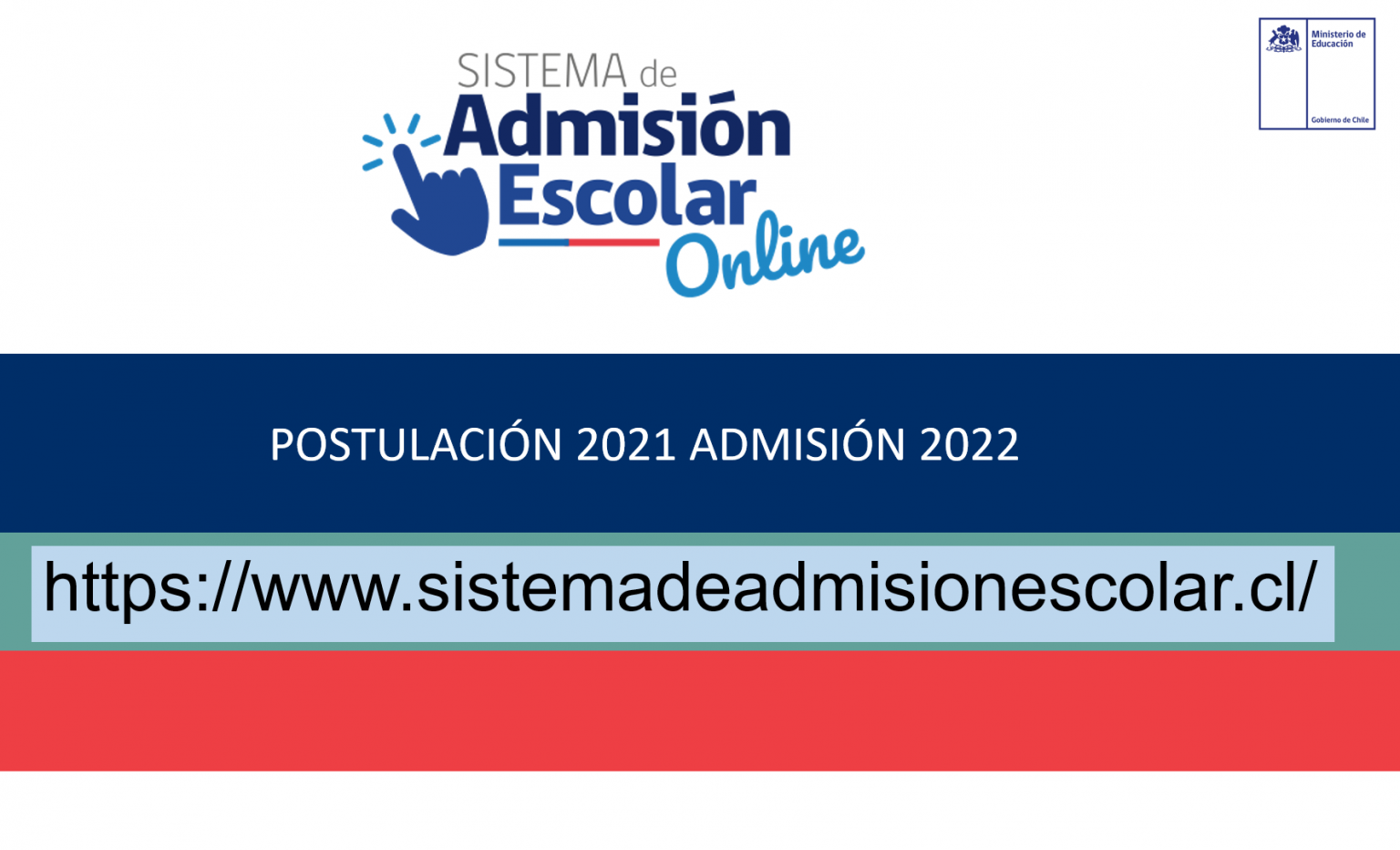 Sistema de Admisión Escolar - Colegio Madre Admirable de ...